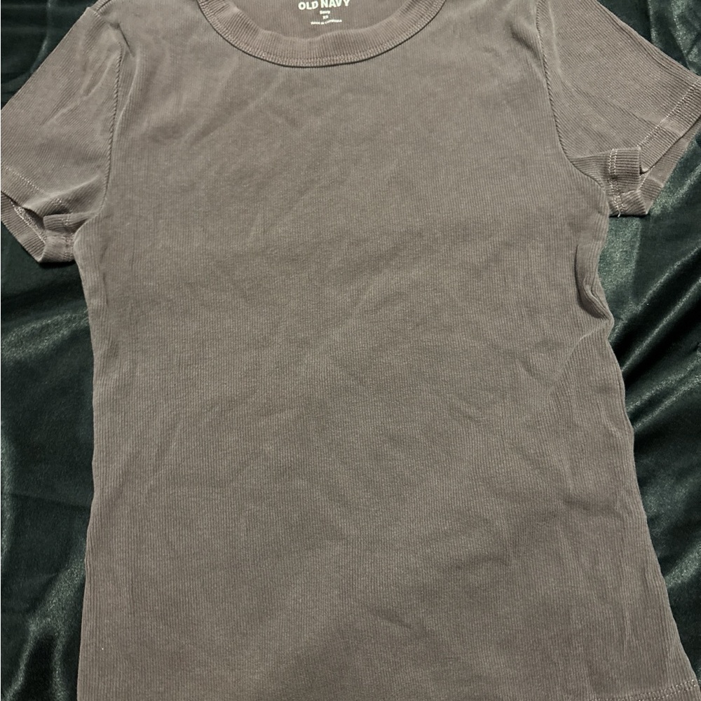 Old Navy Charcoal Short Sleeve Tee